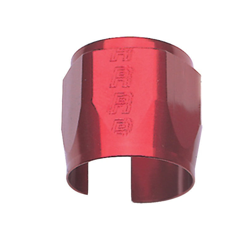 Russell Performance -10 AN Anodized Red Tube Seal Hose End For 1/2in Heater Hose Clamps Russell