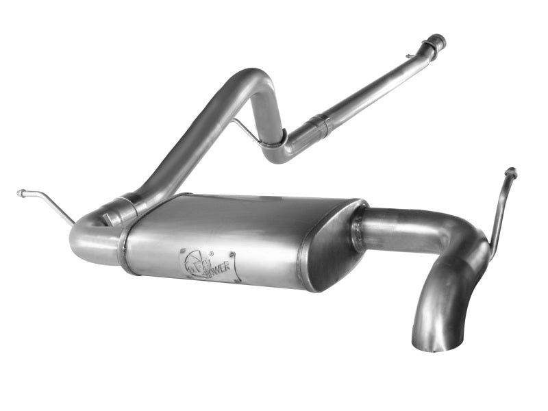 aFe MACHForce XP Exhausts Cat-Back SS-409 EXH CB Jeep Wrangler 2012 V6-3.6L (4 Dr) Catback aFe