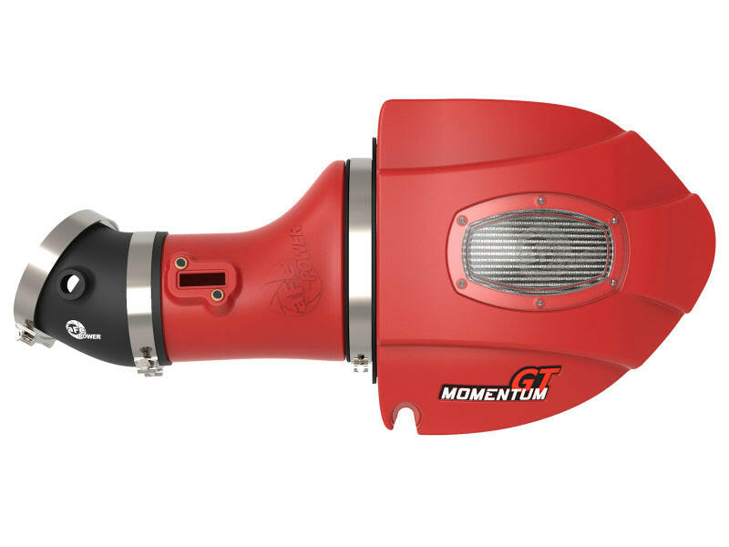 aFe Momentum GT Limited Edition Cold Air Intake 15-16 Dodge Challenger/Charger SRT Hellcat - Red Cold Air Intakes aFe