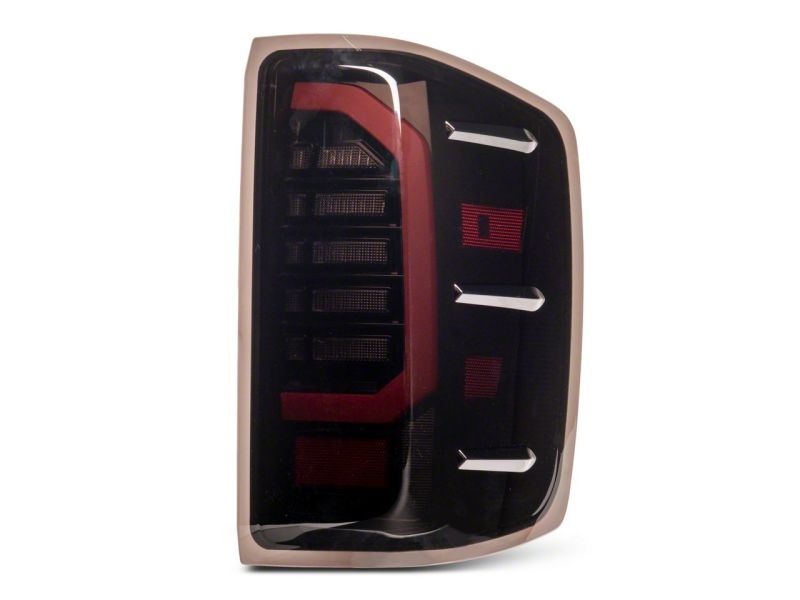 Raxiom 14-18 Chevrolet Silverado 1500 Axial Series LED Tail Lights- Blk Housing (Smoked Lens) Tail Lights Raxiom