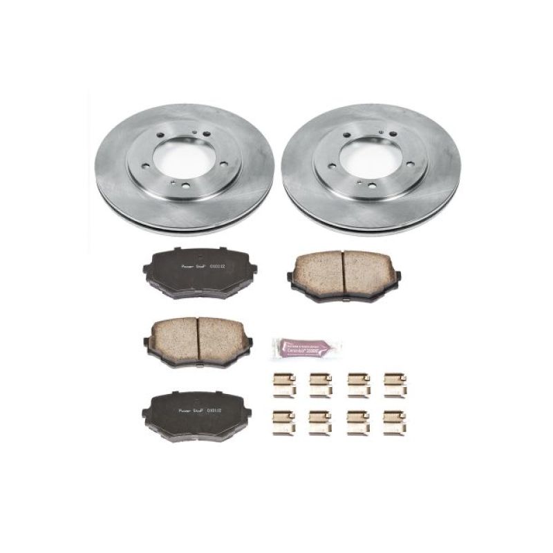 Power Stop 00-05 Suzuki Grand Vitara Front Autospecialty Brake Kit Brake Kits - OE PowerStop