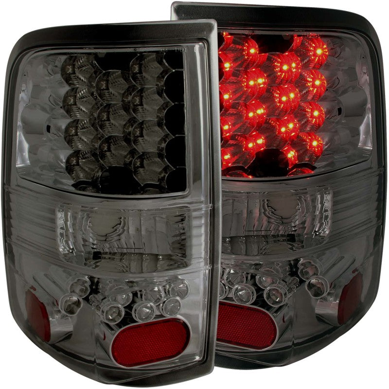 ANZO 2004-2006 Ford F-150 LED Taillights Smoke Tail Lights ANZO