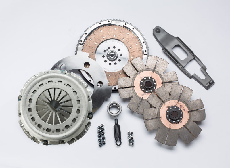 South Bend Clutch 99-03 Ford 7.3L Powerstroke ZF-6 SFI Comp Dual Disc Clutch Kit (3600lb Load) Clutch Kits - Multi South Bend Clutch