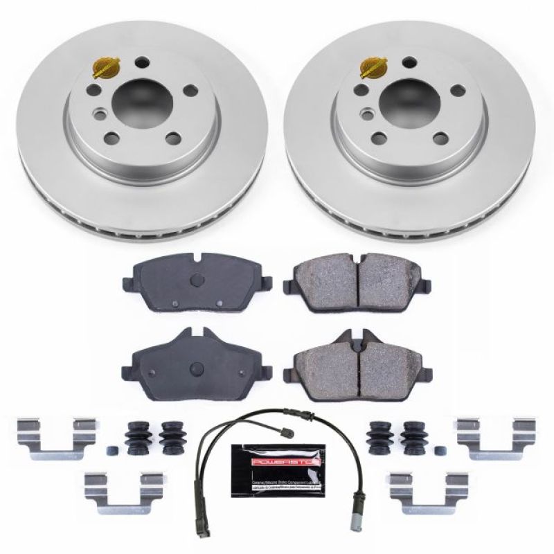 Power Stop 14-16 Mini Cooper Front Z23 Evolution Sport Coated Brake Kit Brake Kits - Performance D&S PowerStop