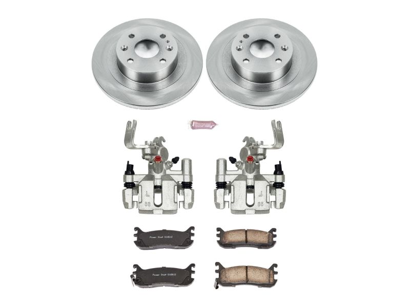 Power Stop 97-03 Ford Escort Rear Autospecialty Brake Kit w/Calipers Brake Kits - OE PowerStop