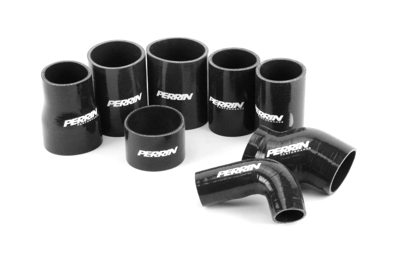 PERRIN 02-07 Subaru WRX/STI Front Mount Intercooler Boost Tube Kit - Red Intercooler Pipe Kits Perrin Performance