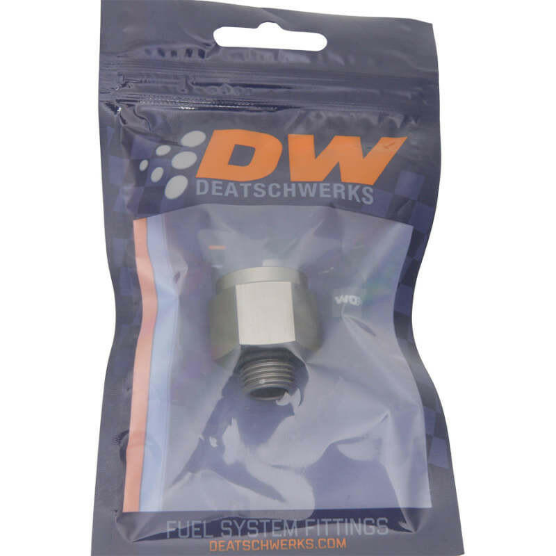 DeatschWerks 6AN ORB Male To 18 X 1.5 Metric Female (Incl O-Ring) Fittings DeatschWerks