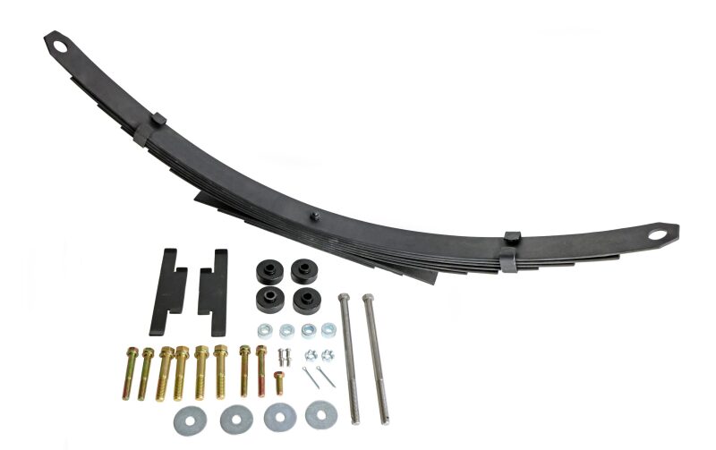 Ridetech 63-82 Chevrolet Corvette Rear Steel Leaf Spring Kit (w/ Shims/Lowering End Links/Hardware) Leaf Springs & Accessories Ridetech