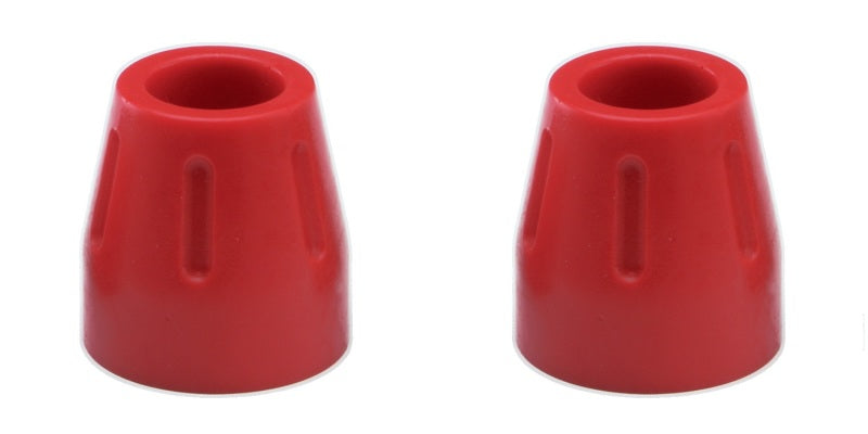 Energy Suspension Universal Red 1-1/2in OD x 11/16in McPherson ID Strut Bump Stop Set Bushing Kits Energy Suspension