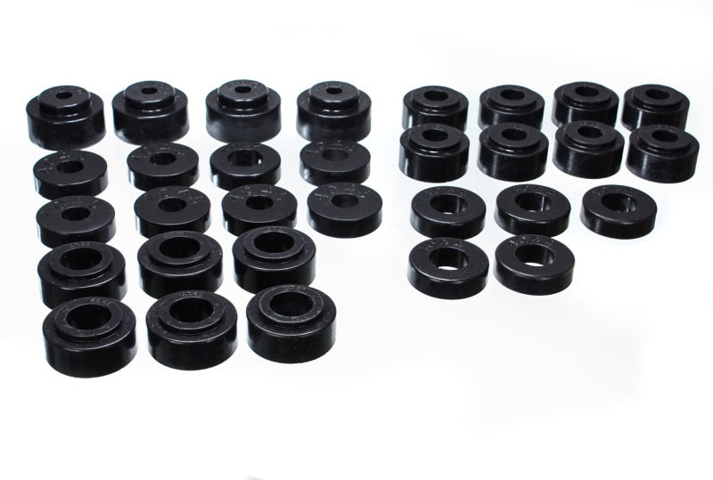 Energy Suspension Gm Body Mount Set - Black Bushing Kits Energy Suspension