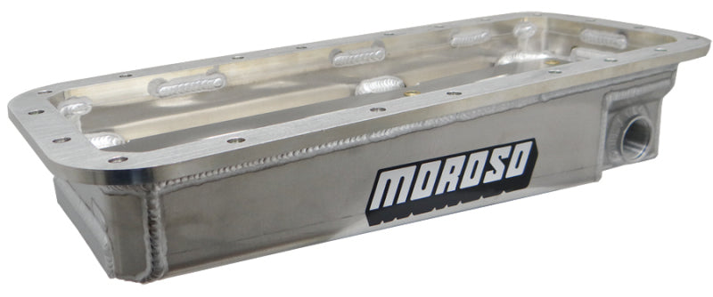 Moroso Hemi (Incl. Keith Black/JP-1 Funny Car) Wet Sump 3.5in-5.25in Aluminum Oil Pan Oil Pans Moroso
