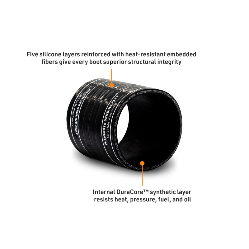 Mishimoto Duracore 4in Straight Coupler Silicone Couplers & Hoses Mishimoto
