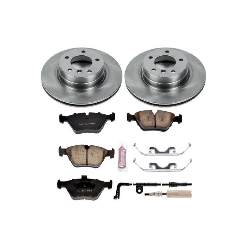 Power Stop 04-05 BMW 525i Front Autospecialty Brake Kit Brake Kits - OE PowerStop