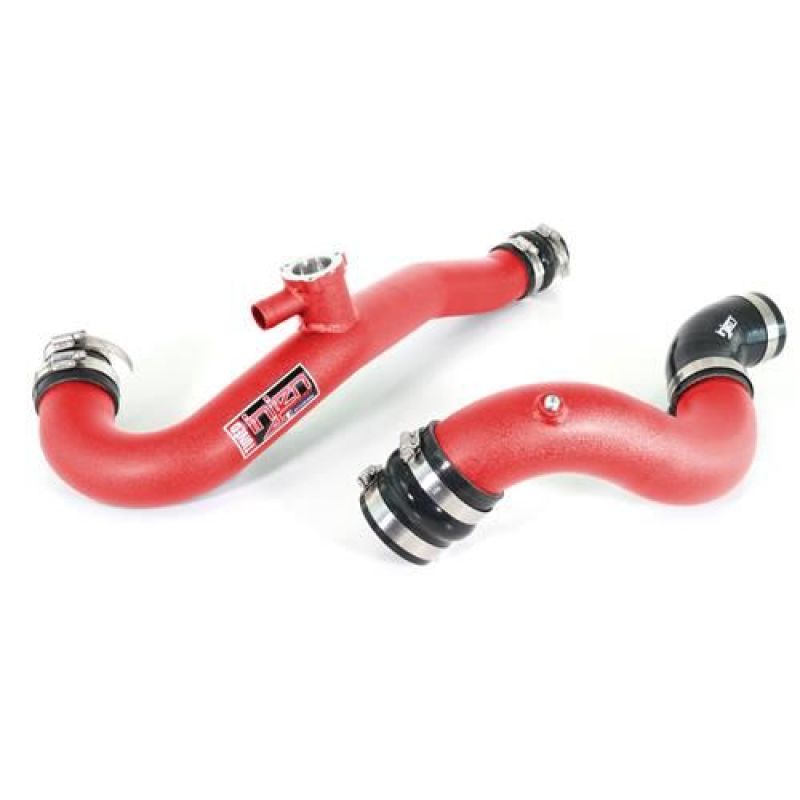 Injen 15-19 Ford Mustang 2.3L EcoBoost Aluminum Intercooler Piping Kit - Wrinkle Red Intercooler Pipe Kits Injen