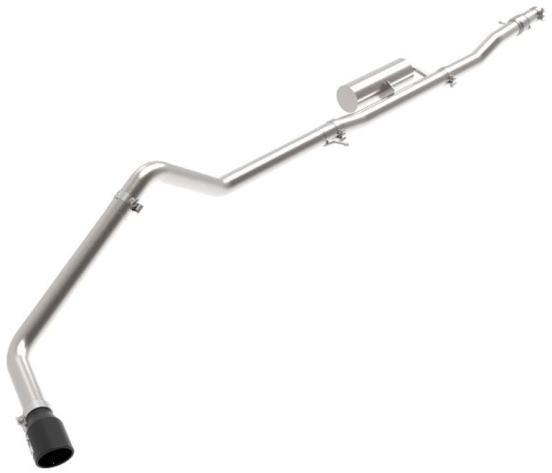 aFe POWER MACH Force-Xp 2.5in Axle-Back Exhaust System 16-20 Chevrolet Camaro SS V8 6.2L - Black Axle Back aFe