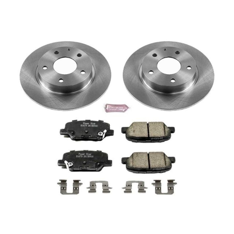 Power Stop 14-16 Mazda 3 Rear Autospecialty Brake Kit Brake Kits - OE PowerStop