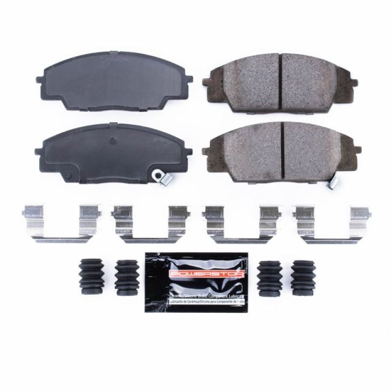 Power Stop 07-10 Acura CSX Front Z23 Evolution Sport Brake Pads w/Hardware Brake Pads - Performance PowerStop