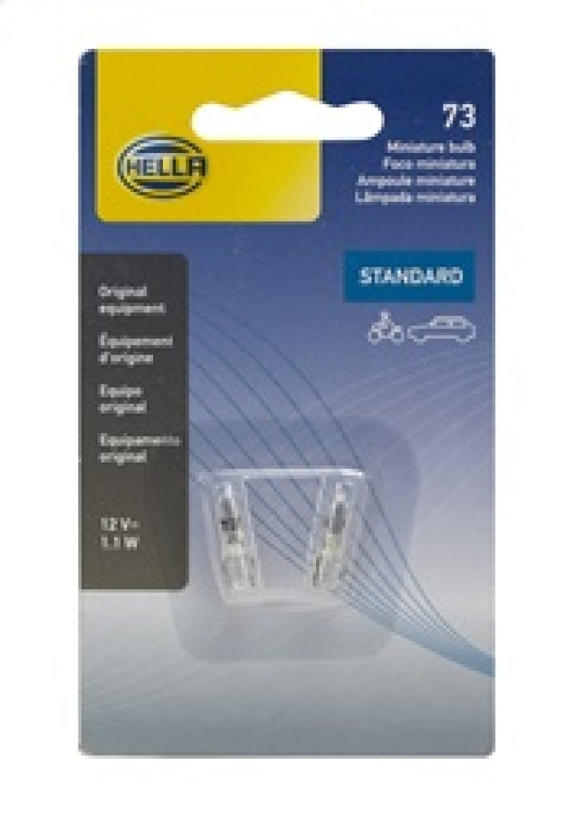 Hella Bulb 73 12V 11W W21X49D T175 (2) Bulbs Hella
