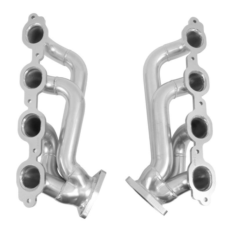 BBK 19-24 GM Full Size 5.3/6.2L Shorty Headers (Silver Ceramic) Headers & Manifolds BBK