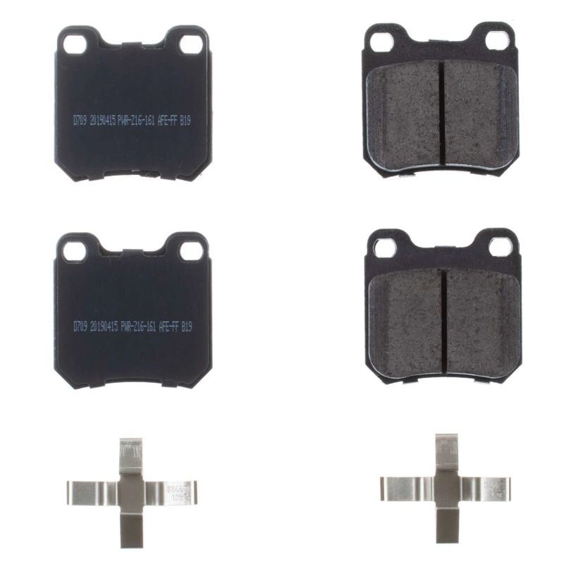 Power Stop 97-01 Cadillac Catera Rear Z17 Evolution Ceramic Brake Pads w/Hardware Brake Pads - OE PowerStop