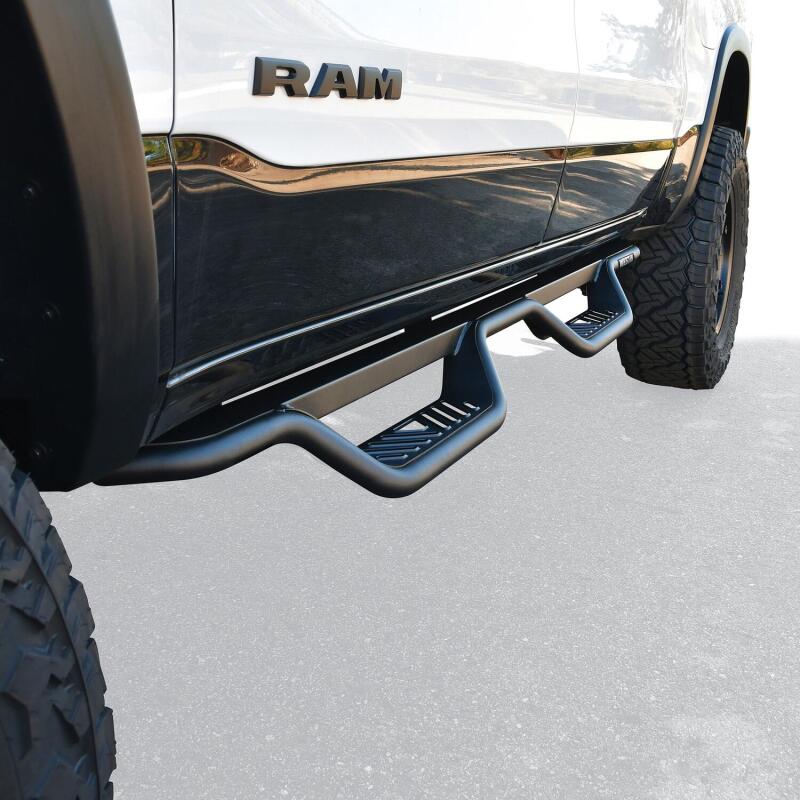 Westin 19-22 Ram 1500 Crew Cab (Excl. 19-22 Ram 1500 Classic) Outlaw Nerf Step Bars Nerf Bars Westin