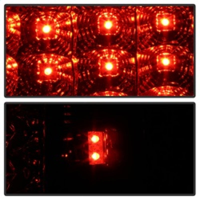Spyder Jeep Grand Cherokee 07-10 LED Tail Lights Smoke ALT-YD-JGC07-LED-SM Tail Lights SPYDER
