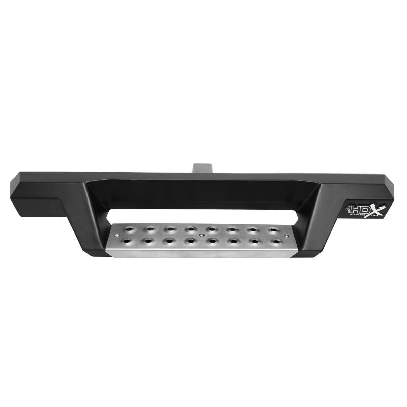 Westin HDX Stainless Drop Hitch Step 34in Step 2in Receiver - Textured Black Hitch Accessories Westin