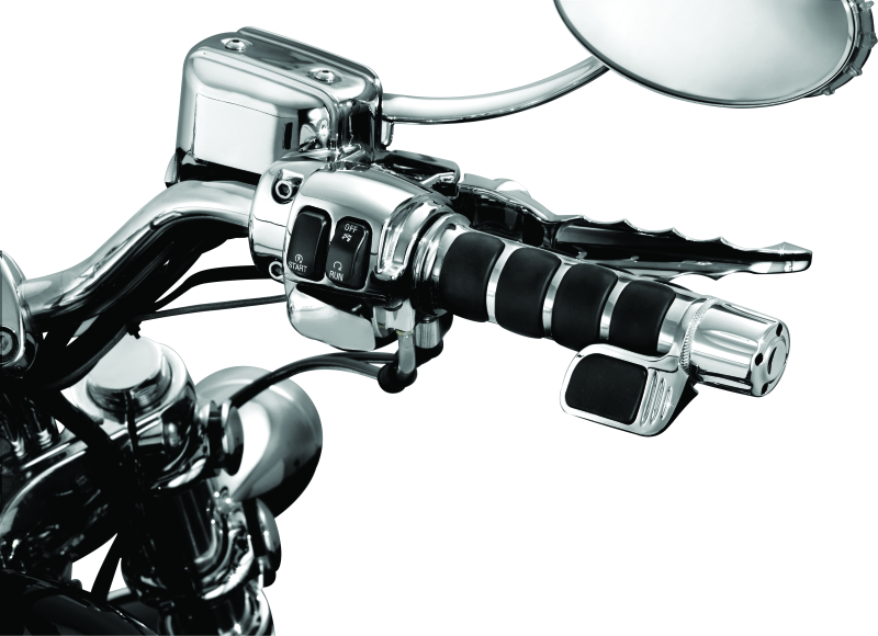 Kuryakyn Grip End Weights Chrome Grips Kuryakyn