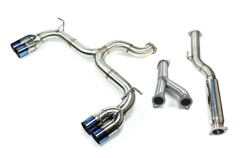 ISR Performance Race Exhaust - 09-13 Hyundai Genesis Coupe 3.8 V6 Catback ISR Performance