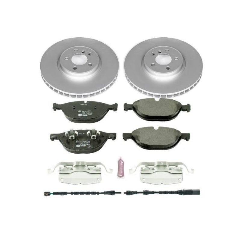 Power Stop 11-18 BMW X5 Front Euro-Stop Brake Kit Brake Kits - OE PowerStop