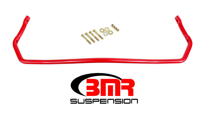BMR 78-87 G-Body Rear Solid 1.0in Sway Bar Kit - Red Sway Bars BMR Suspension