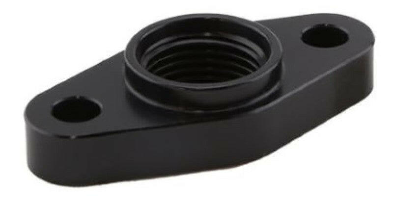 Turbosmart Billet Turbo Drain Adapter w/ Silicon O-Ring 52mm Mounting Holes - T3/T4 Style Fit Fittings Turbosmart