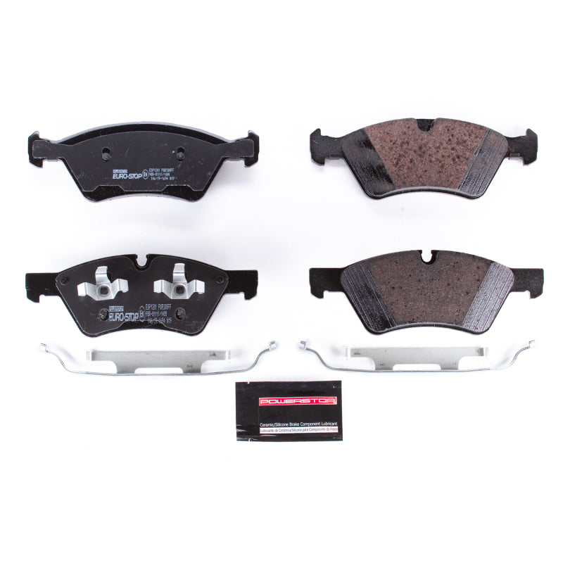 Power Stop 06-07 Mercedes-Benz R500 Euro-Stop ECE-R90 Front Brake Pads Brake Pads - OE PowerStop