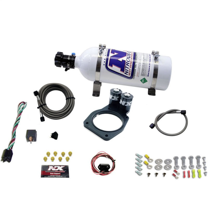 Nitrous Express 10-15 Chevrolet Camaro Nitrous Plate Kit (50-150HP) w/5lb Bottle Nitrous Systems Nitrous Express