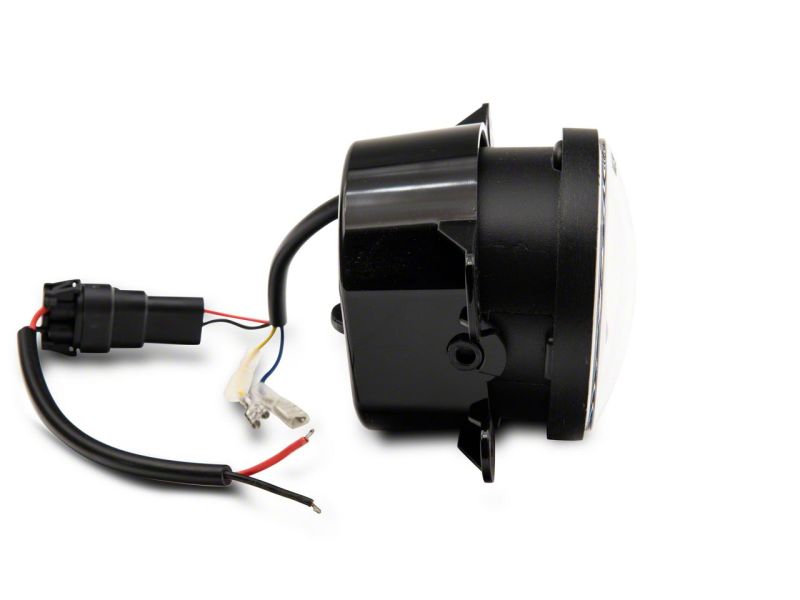 Raxiom 07-18 Jeep Wrangler JK Axial Series Halo LED Fog Lights- Amber Headlights Raxiom