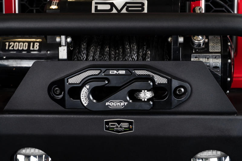 DV8 Offroad Pocket Fairlead For Synthetic Rope Winches Winch Kit DV8 Offroad