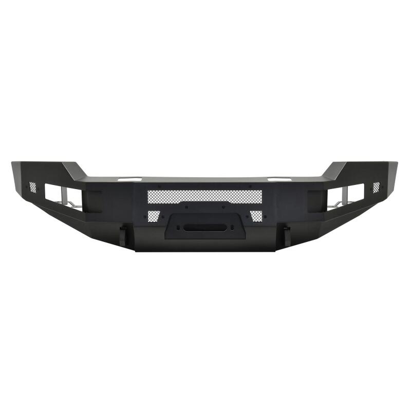 Westin 16-18 Chevrolet Silverado 1500 Pro-Series Front Bumper - Textured Black Bumpers - Steel Westin