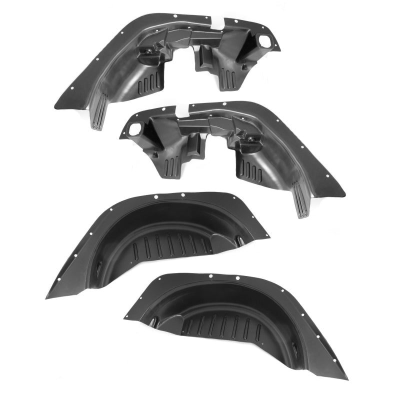 Rugged Ridge Inner Fender Liner Kit 07-18 Jeep Wrangler Fender Flares Rugged Ridge