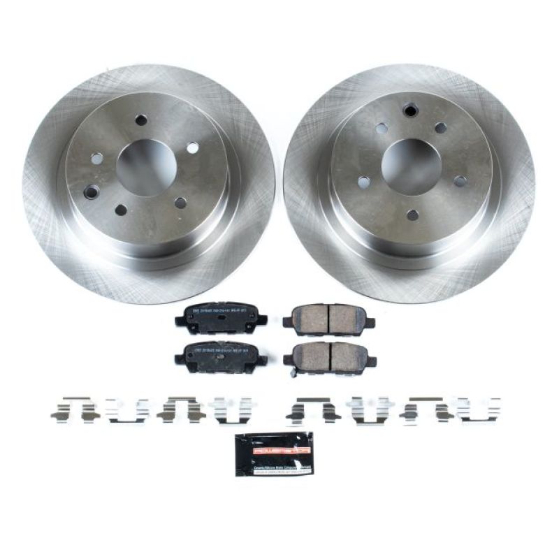 Power Stop 02-06 Nissan Altima Rear Autospecialty Brake Kit Brake Kits - OE PowerStop