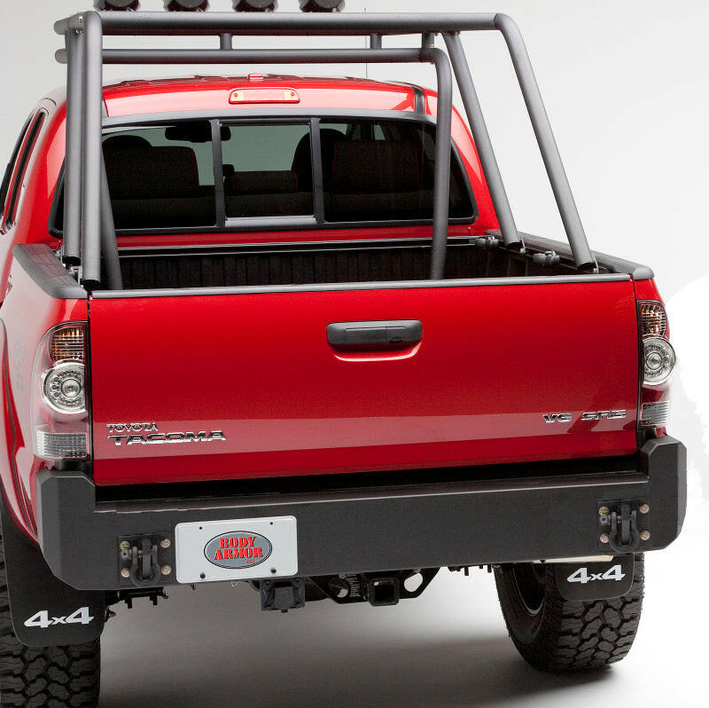 Body Armor 4x4 05-15 Toyota Tacoma Pro Series Rear Bumper Bumpers - Steel Body Armor 4x4