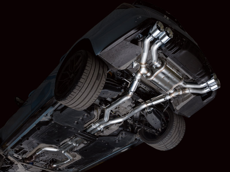 AWE Tuning 22-26 Cadillac CT5-V Blackwing SwitchPath Exhaust - Chrome Silver Tips Catback AWE Tuning