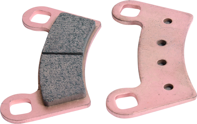 QuadBoss 08-10 Polaris Outlaw 450 Front Left Sintered Brake Pad Brake Pads - Performance QuadBoss