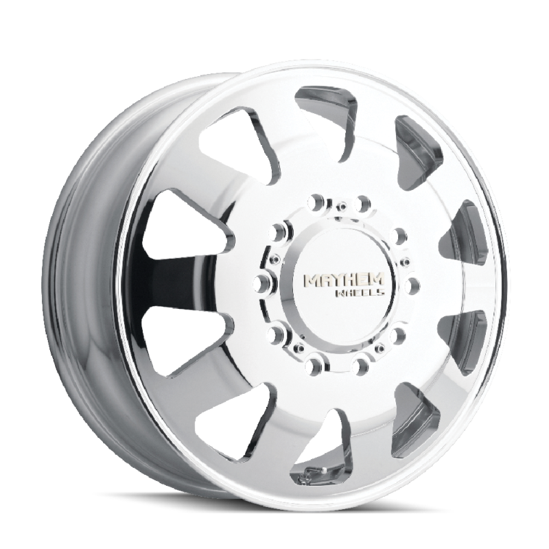 Mayhem 8181 Challenger Dually 22x8.25 / 10x225 BP / 169mm Offset / 170.1mm Hub Polished Wheel Wheels - Forged Mayhem