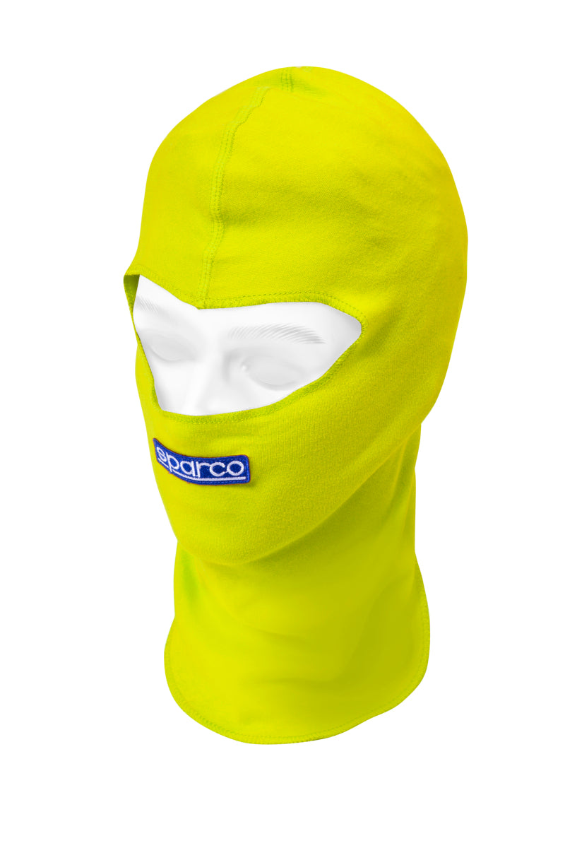 Sparco Head Hood 100 Percent Cotton Yellow Fluo Helmets and Accessories SPARCO