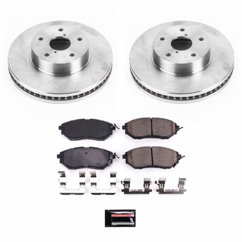 Power Stop 2015 Subaru Legacy Front Autospecialty Brake Kit Brake Kits - OE PowerStop