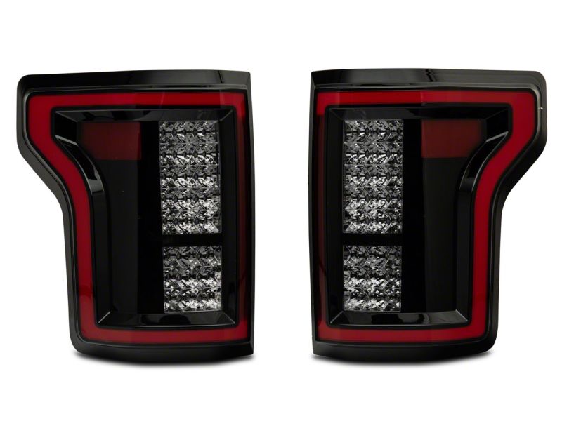 Raxiom 15-17 Ford F-150 LED Tail Lights- Blk Housing (Smoked Lens) Tail Lights Raxiom