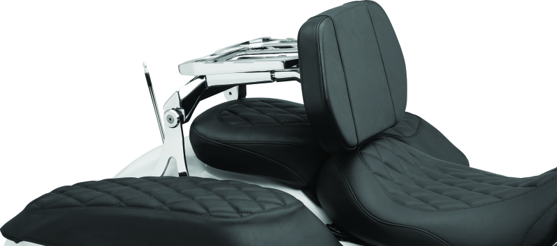 Kuryakyn Neo Driver & Passenger Backrest Chrome Seats Kuryakyn