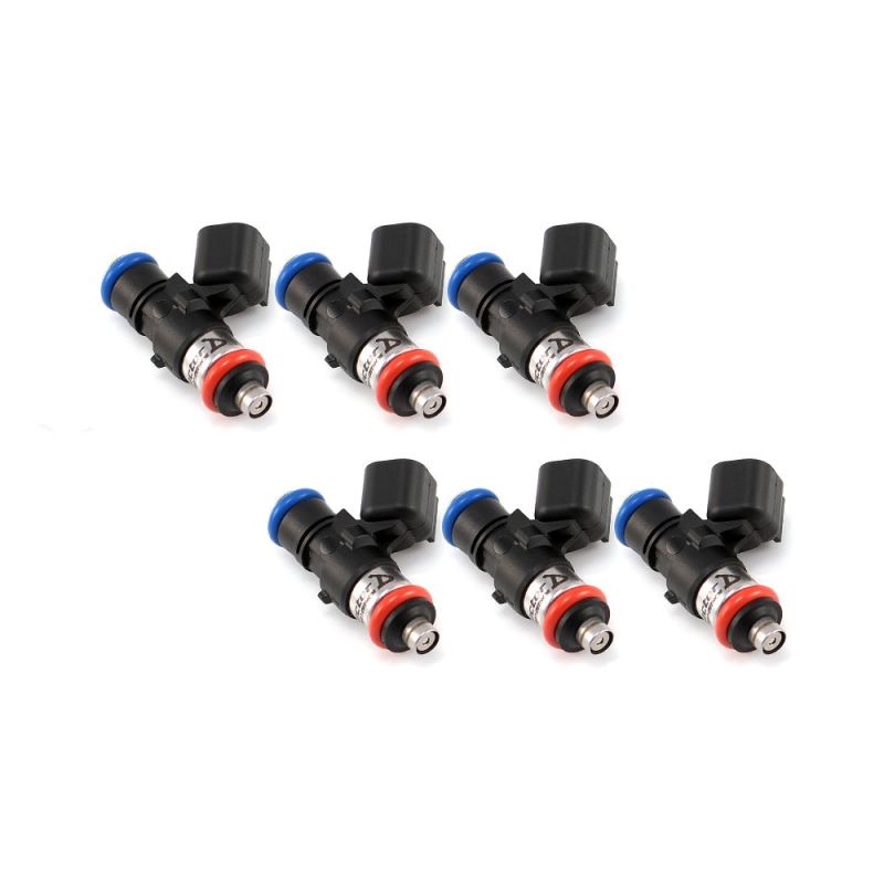 Injector Dynamics 1050cc Injectors 34mm Length No Adaptor Top 15mm Orange Lower O-Ring (Set of 6) Fuel Injector Sets - 6Cyl Injector Dynamics