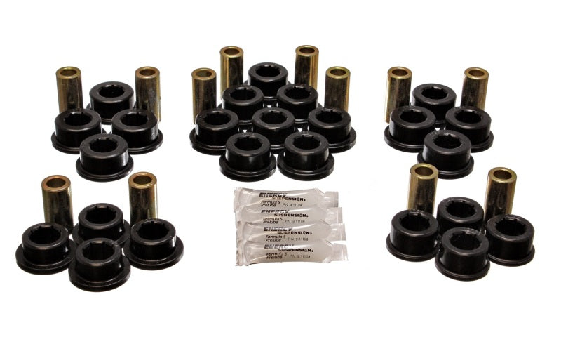 Energy Suspension 87-92 Toyota Supra Black Rear Control Arm Bushing Set Bushing Kits Energy Suspension