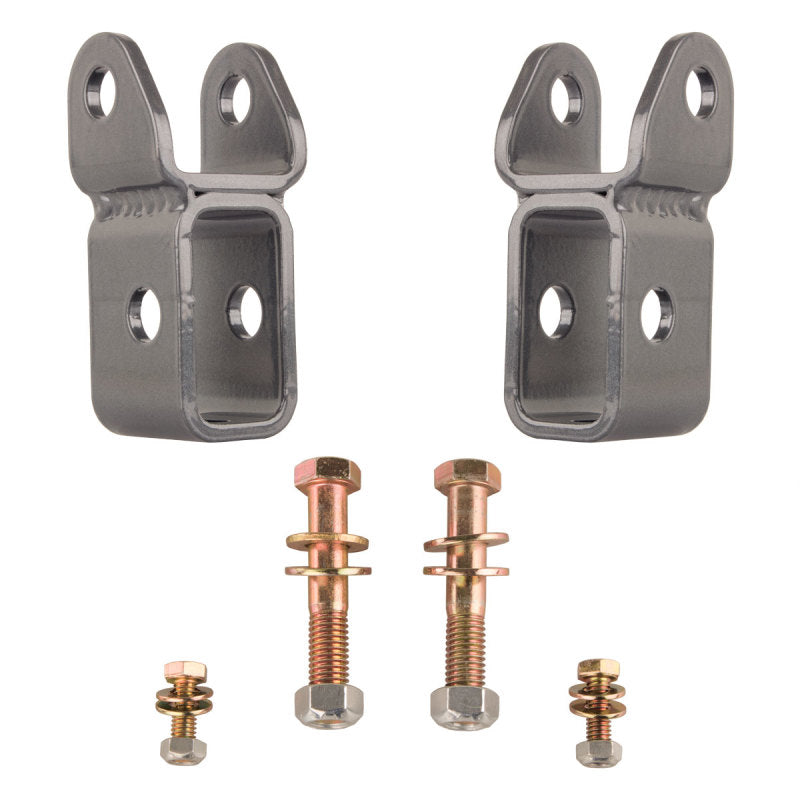 Synergy 2018+ Jeep Wrangler JL/JLU Front Lower Shock Extension Brackets Shock Mounts & Camber Plates Synergy Mfg